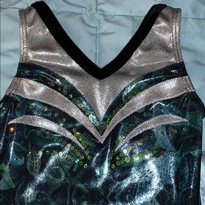 Girls gymnast one piece-CS